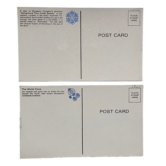 Vintage 1960s Disneyland Monsanto Adventure Thru Inner Space Postcard Set - Picture 2 of 4